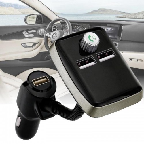 Автомобильный FM модулятор с Bluetooth, 2хUSB, M3 Plus