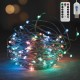 Гирлянда нить Роса от USB, 20м, 200LED+пульт, Микс
