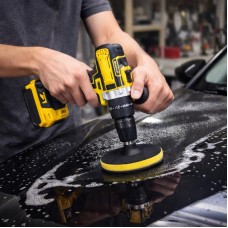Акумуляторний шуруповерт з набором інструментів і 2 акумуляторами