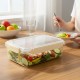 Харчовий герметичний контейнер 2,7 л з кліпсами 26,5х20,7,5 см FRESH