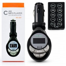 FM трансмітер з пультом MP3 плеєр USB, SD, TF, MMC KD-201 – купити по ціні з доставкою