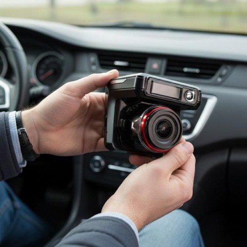 Автомобильный видеорегистратор с антирадаром + кронштейн, экран 2,31, USB, DVR X7
