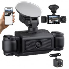 Відеореєстратор на 3 камери TS-5561 Wi-Fi Full HD з записом спереду та ззаду