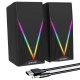 Акустична система з RGB підсвічуванням, 6Вт, USB