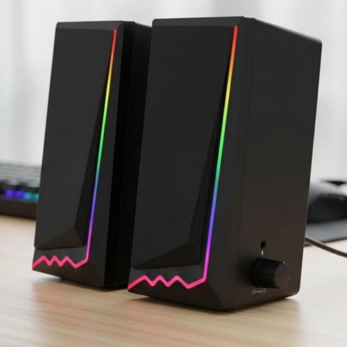 Акустична система з RGB підсвічуванням, USB