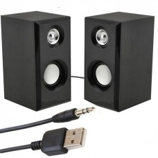 Колонки 2.0 USB D-092 — якісний звук для ПК і ноутбука
