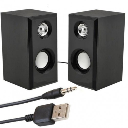 Музичні колонки 2.0, від USB, D-092