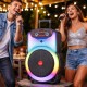 Портативная акустическая колонка + 2 микрофона, Bluetooth, 120Вт, ZXX-1520