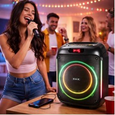 Портативная акустическая колонка с микрофоном 800Вт, Bluetooth, ZXX-5502