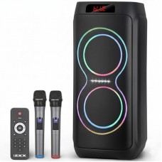 Портативна акустична колонка 80Вт з 2 мікрофонами Bluetooth ZXX-5550