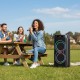 Портативна акустична колонка + 2 мікрофона, 80Вт, Bluetooth, ZXX-5550