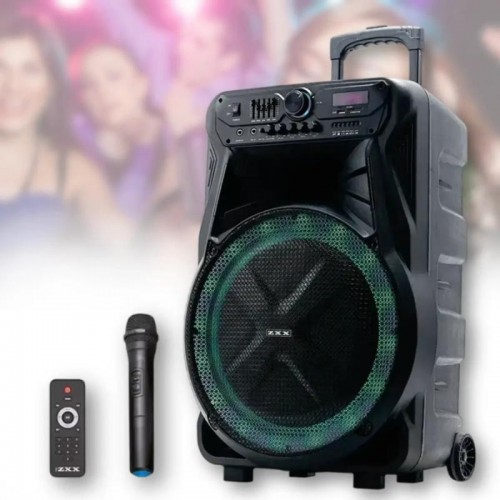 Портативна колонка +мікрофон, 600Вт, Bluetooth, ZXX-7272