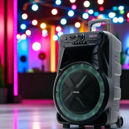 Портативна колонка +мікрофон, 600Вт, Bluetooth, ZXX-7272 Портативна колонка +мікрофон, 600Вт, Bluetooth, ZXX-7272