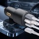 Автомобільний зарядний пристрій 1 USB QC3.0 + 2 Type-C PD 60W, XO CC45