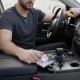 Автомобільний зарядний пристрій 2 USB, 3A+ Micro кабель, XO CC56, Чорний