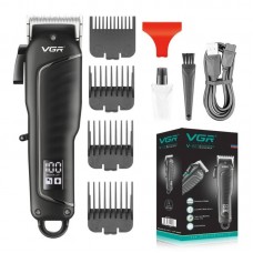 Машинка для стрижки VGR V683 акумуляторна з 4 насадками