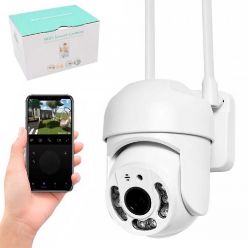 Вулична IP камера відеоспостереження 4Мп, WiFi, від мережі, Cad N3