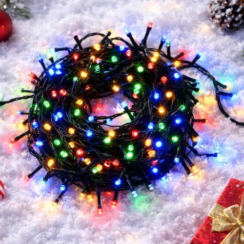 Вулична гірлянда Нитка від мережі, 40м, 800 LED, Різнокольоровий
