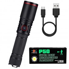 Ручний ліхтар акумуляторний із зумом Bailong BL-S009-P50 від USB