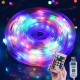 Гірлянда від USB, 100 LED, 5 м + Пульт, Мультиколор