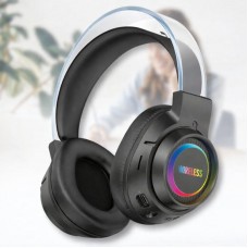 Бездротові навушники Bluetooth від USB, 400 мАч,  BT600, Чорний