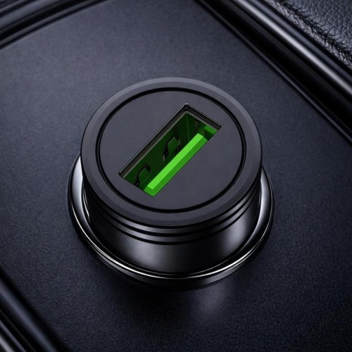 Автомобільний зарядний пристрій QC3.0 18W, XO CC39 + кабель USB-Lightning Автомобільний зарядний пристрій QC3.0 18W, XO CC39 + кабель USB-Lightning