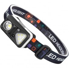 Налобный фонарь аккумуляторный BL-W-18 с USB зарядкой