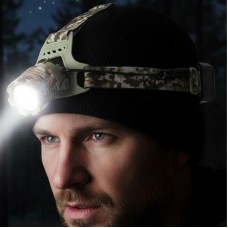 Акумуляторний налобний ліхтарик з зумом, діод T6, USB, HeadLamp 50042