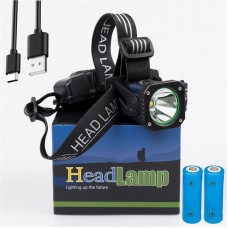Фонарик аккумуляторный, HeadLamp 50039