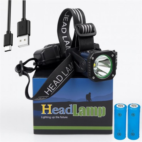 Фонарик аккумуляторный, HeadLamp 50039