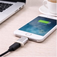 Перехідник micro USB на Lightning швидка зарядка Inkax PA-02
