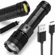 Ручний ліхтар акумуляторний  27х7 см, USB, BL-S-P66-TG