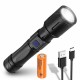 Ручний ліхтар + акумулятор, від USB, Flashlight