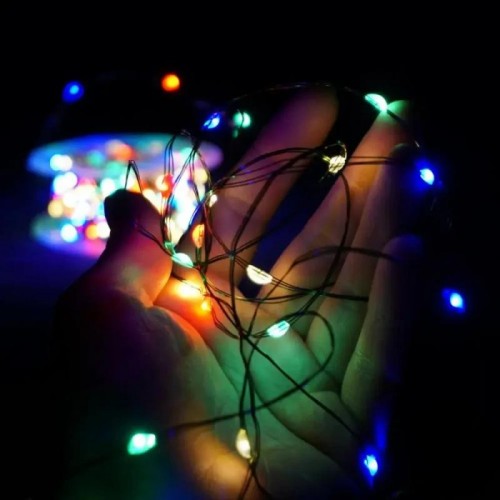 Гірлянда від USB, 100м, 1000LED, зелений провід + пульт, Мікс Гірлянда від USB, 100м, 1000LED, зелений провід + пульт, Мікс