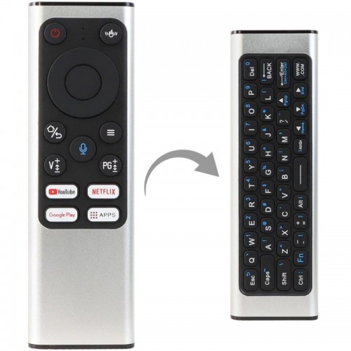 Пульт з голосовим керуванням та клавіатурою (Smart TV, Android TV Box, Mini PC), USB, 2,4 ГГц,  X9 EG23