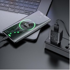 Сетевое зарядное устройство BOROFONE BA52A 2.1A с кабелем Type-C