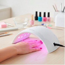 UV LED лампа для ногтей Sun 9C 24Вт с сенсором — портативная лампа от USB