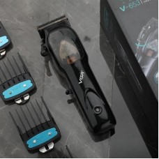 Машинка для стрижки VGR V653 акумуляторна з 4 насадками