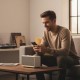 Аккумуляторный минидинамик Bluetooth, от USB, M18II, Белый