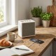 Bluetooth міні-колонка від акумулятора та мережі, 1500 мАг, M27, Білий
