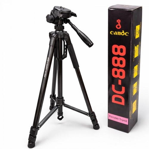 Телефонний штатив 55-160см для камери та смартфона з 3D головкою Candc DC-888