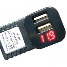 Адаптер в машину USB HC1 9001, Білий