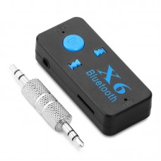 Bluetooth приймач BT-X6+TF для авто з мікрофоном