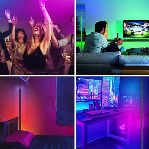 Напольная RGB лампа с пультом 120см, USB, Bluetooth Напольная RGB лампа с пультом 120см, USB, Bluetooth