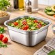 Миска з нержавіючої сталі (24см)