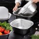 Миска з нержавіючої сталі (26см)