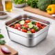 Миска з нержавіючої сталі (28см)