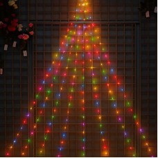 Гірлянда Кінський хвіст від USB, 2м (20 ниток), 400 LED, RGB