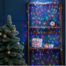 Гірлянда Кінський хвіст від USB, 2м (20 ниток), 400 LED, RGB