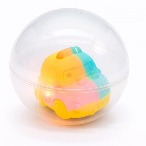 Силіконова LED машинка що рухається в кулі USB Bubble Ball